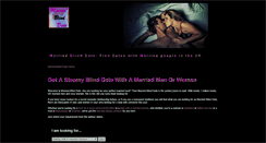 Desktop Screenshot of marriedblinddate.co.uk